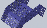 Cable Tray Fitting - External Riser